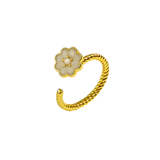 Little Bloom Anxiety Ring