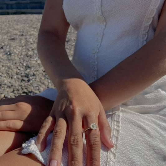 Little Bloom Anxiety Ring