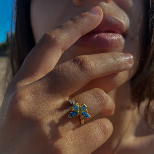 Butterfly Anxiety Ring