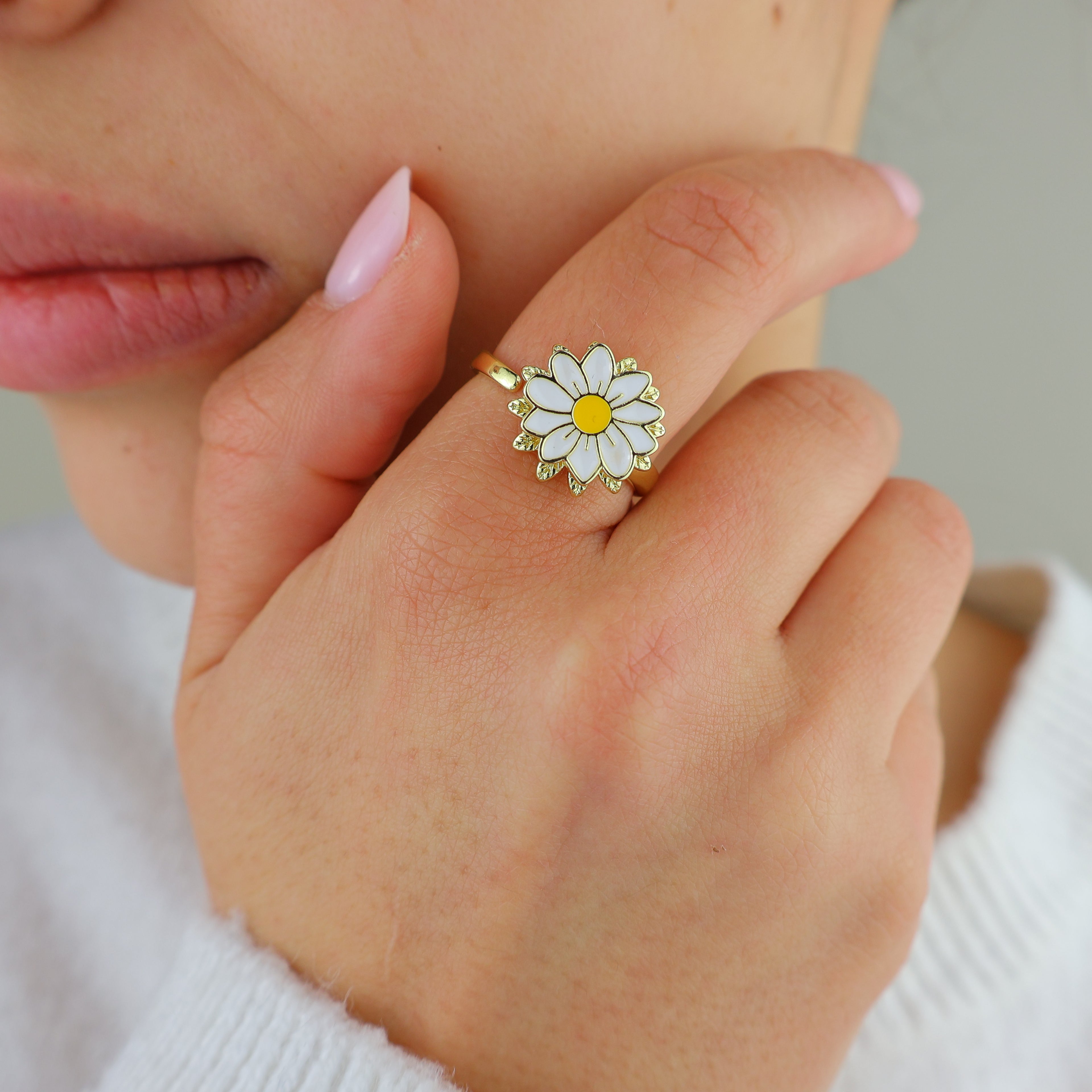Wildflower Anxiety Ring