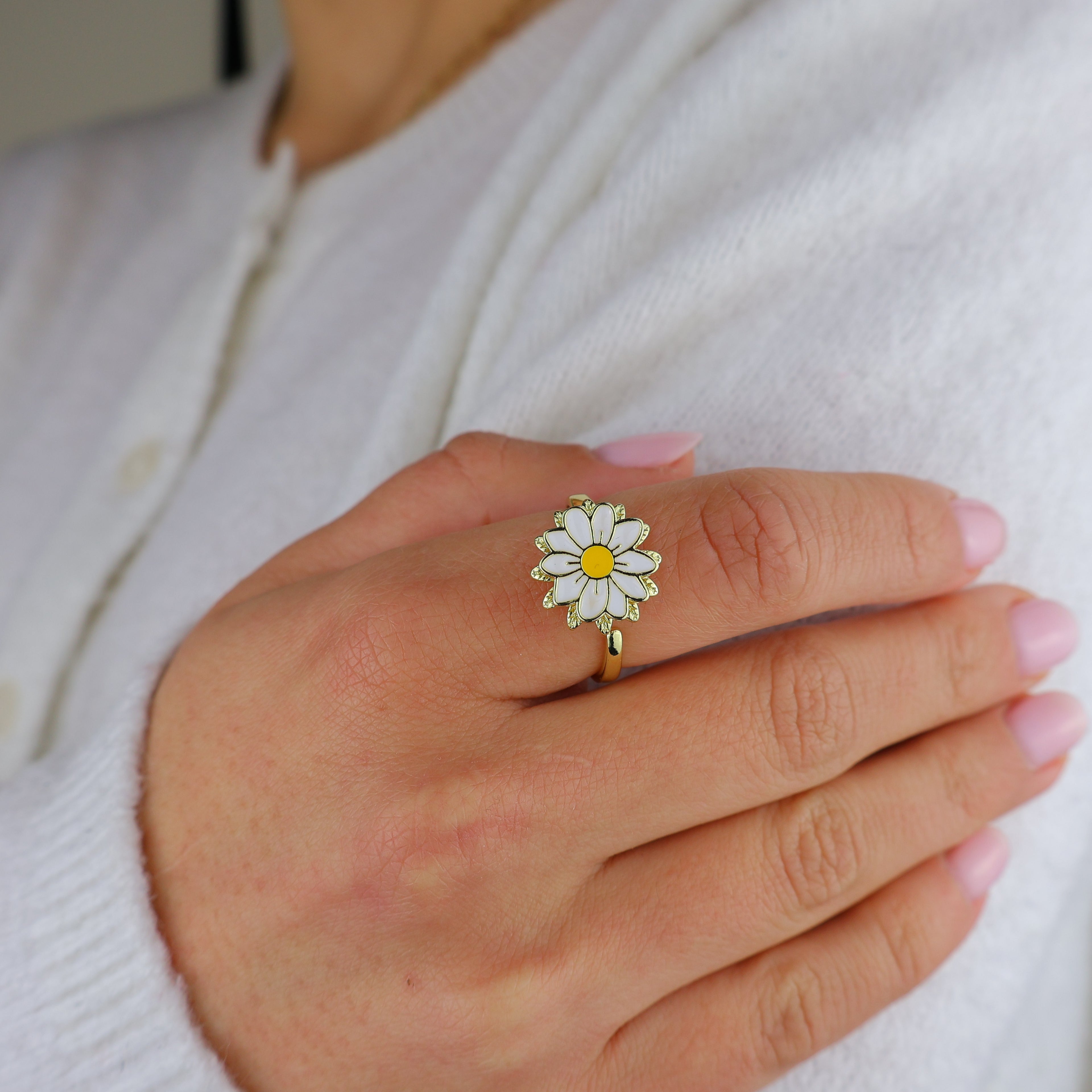 Wildflower Anxiety Ring