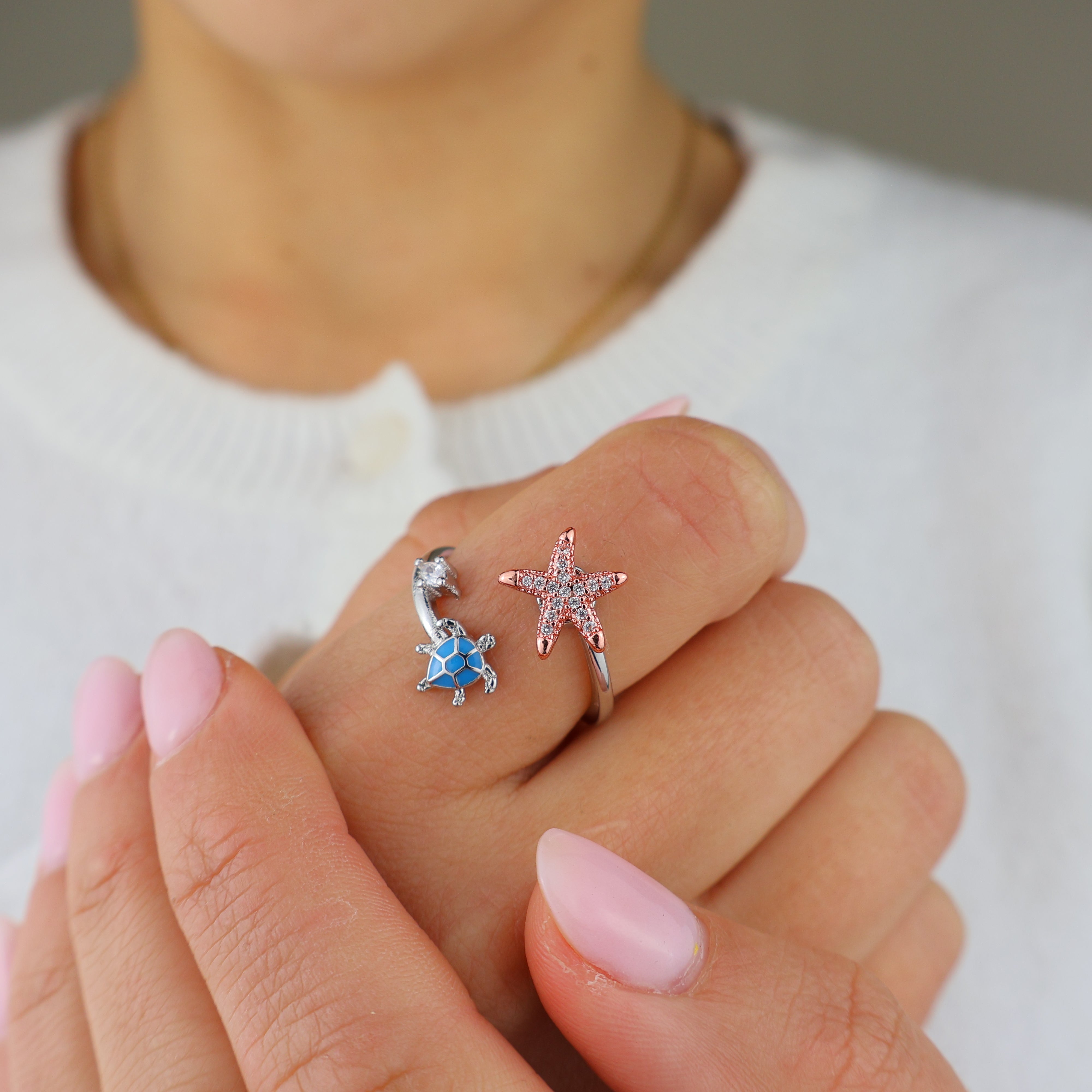 Ocean Anxiety Ring