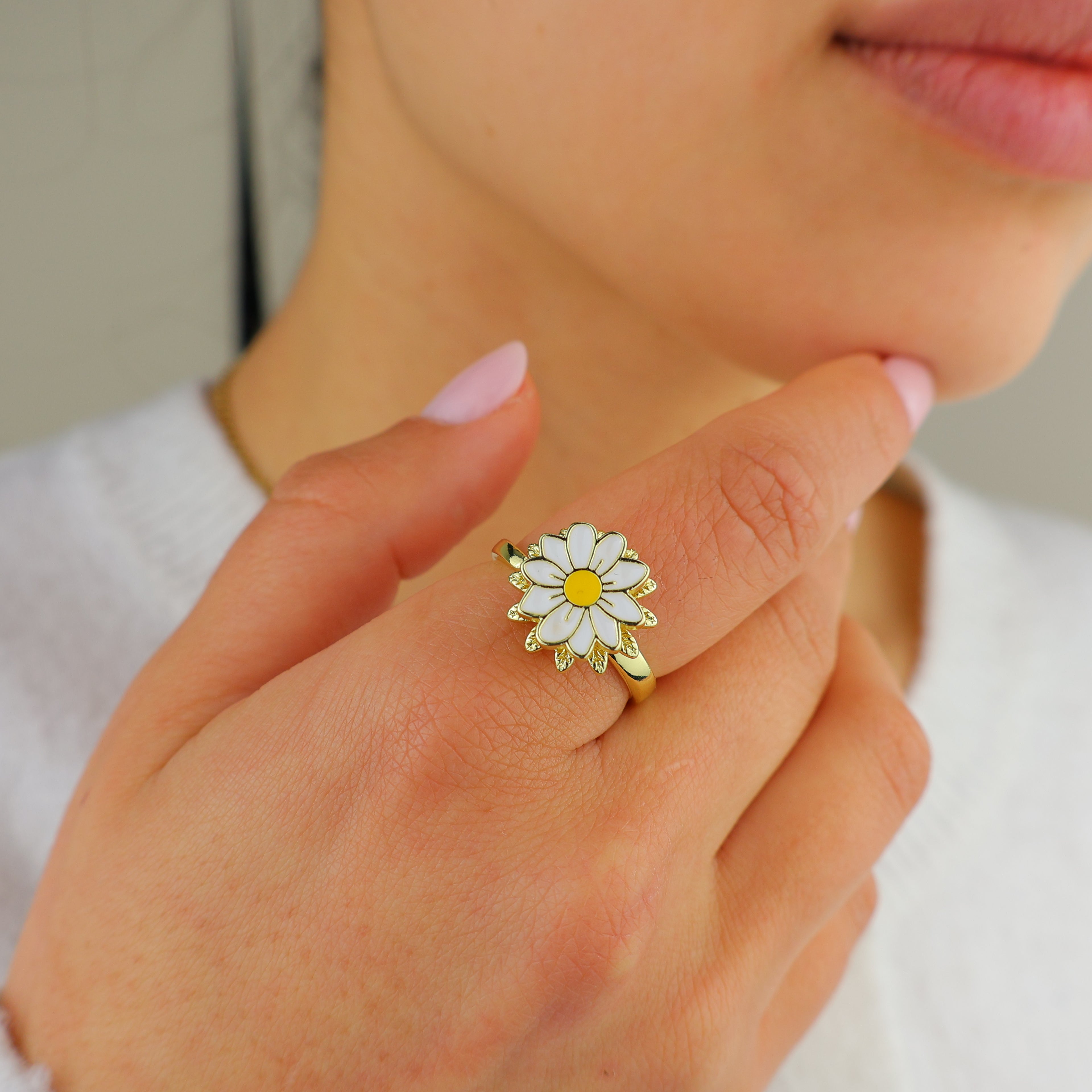 Wildflower Anxiety Ring