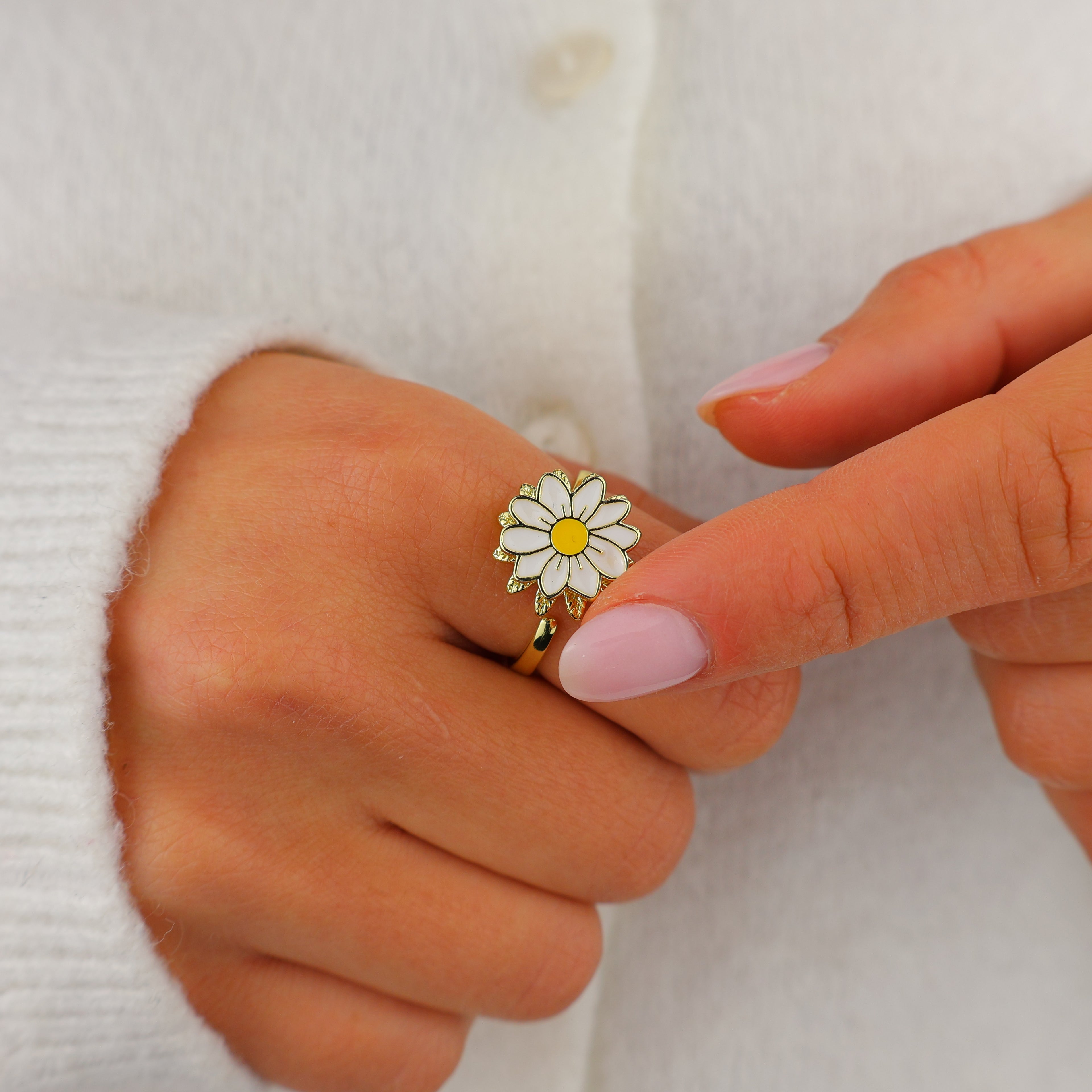 Wildflower Anxiety Ring