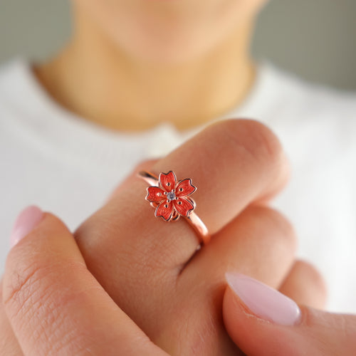 Blossom Anxiety Ring