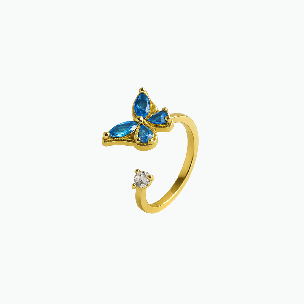Butterfly Anxiety Ring