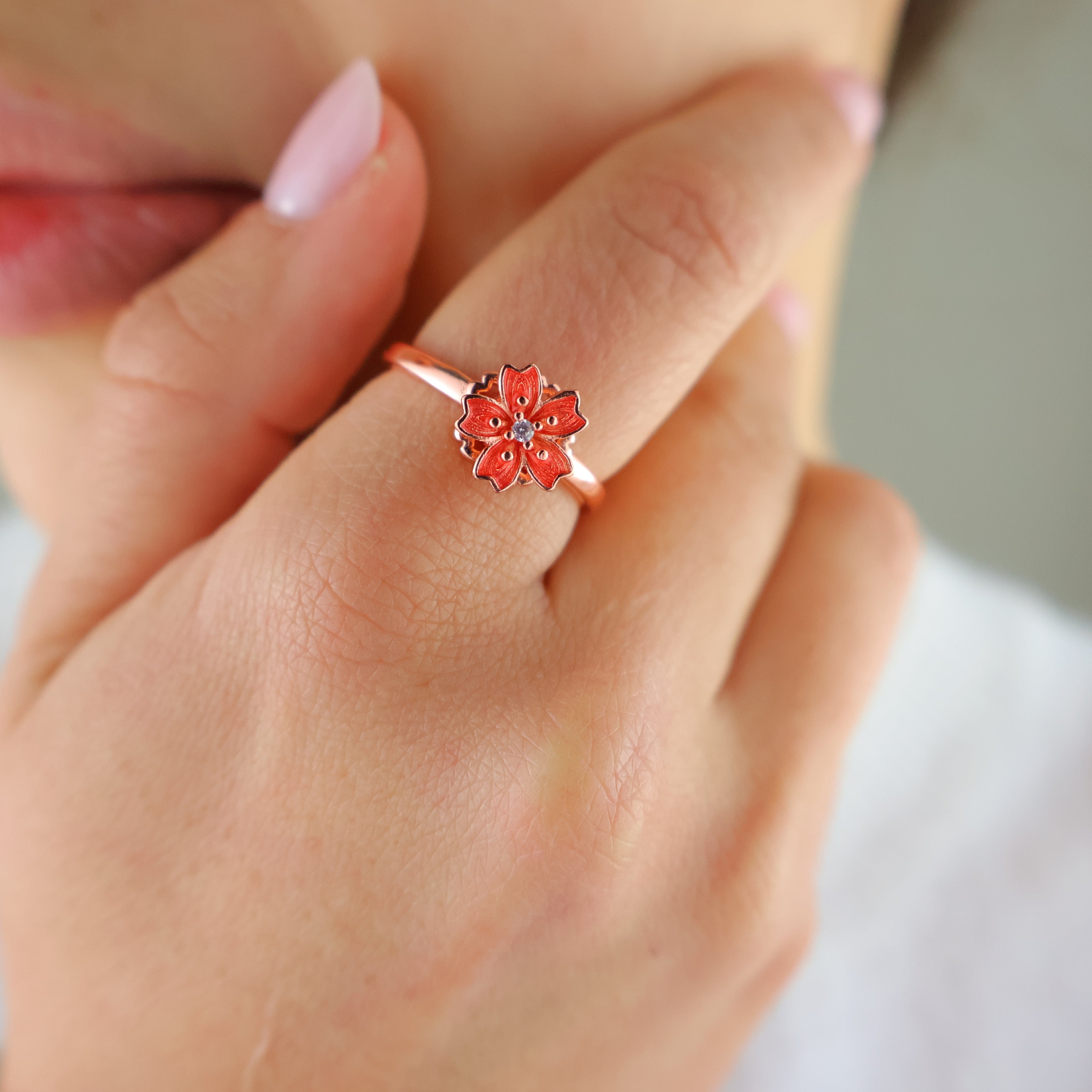 Blossom Anxiety Ring