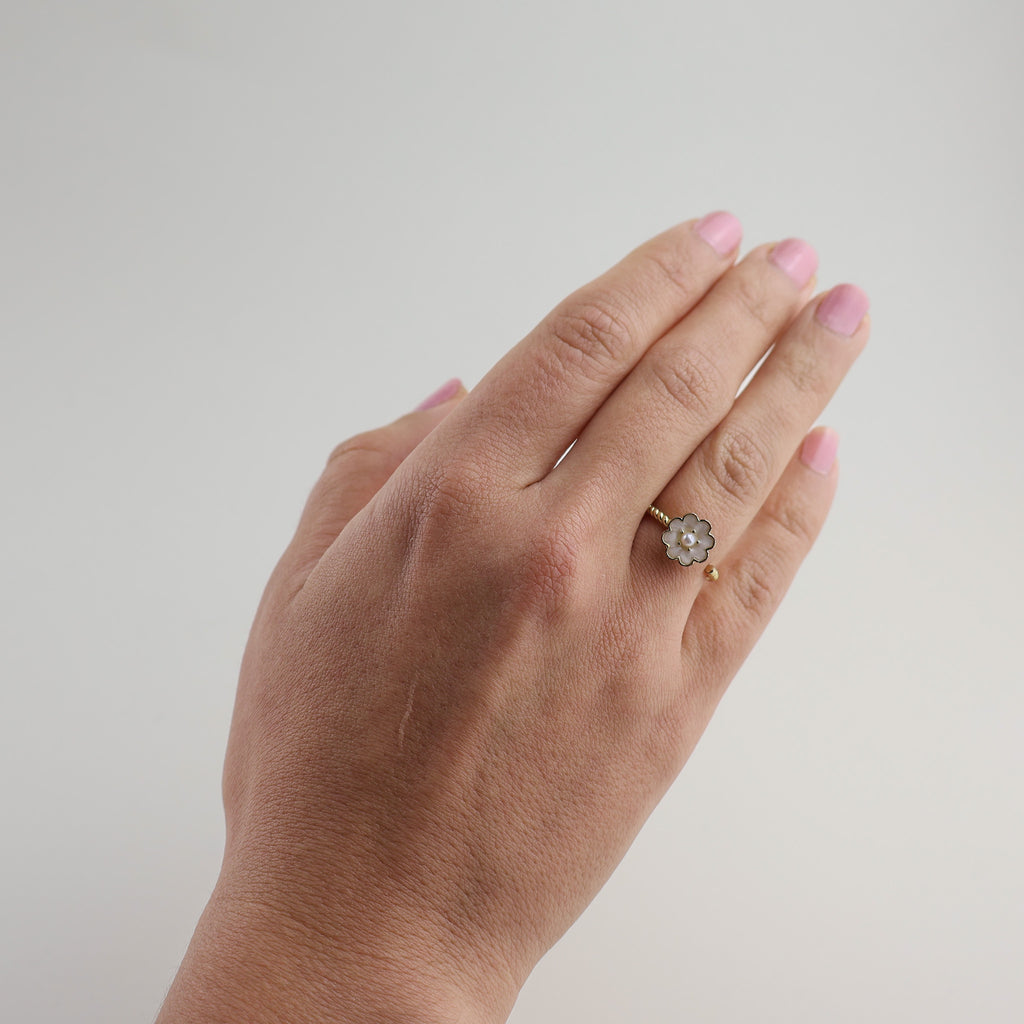 Little Bloom Anxiety Ring