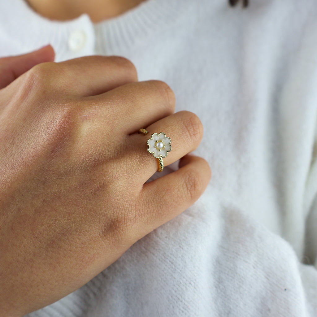 Little Bloom Anxiety Ring