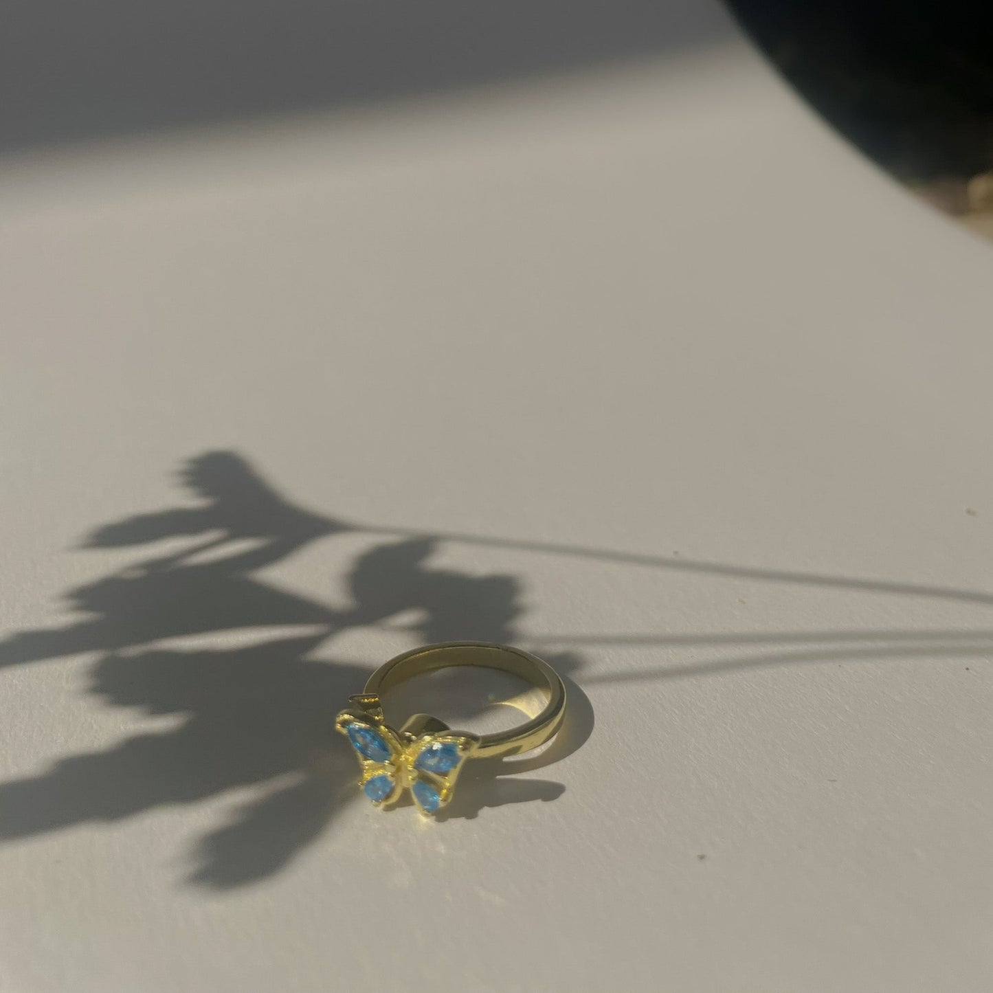 Butterfly Anxiety Ring