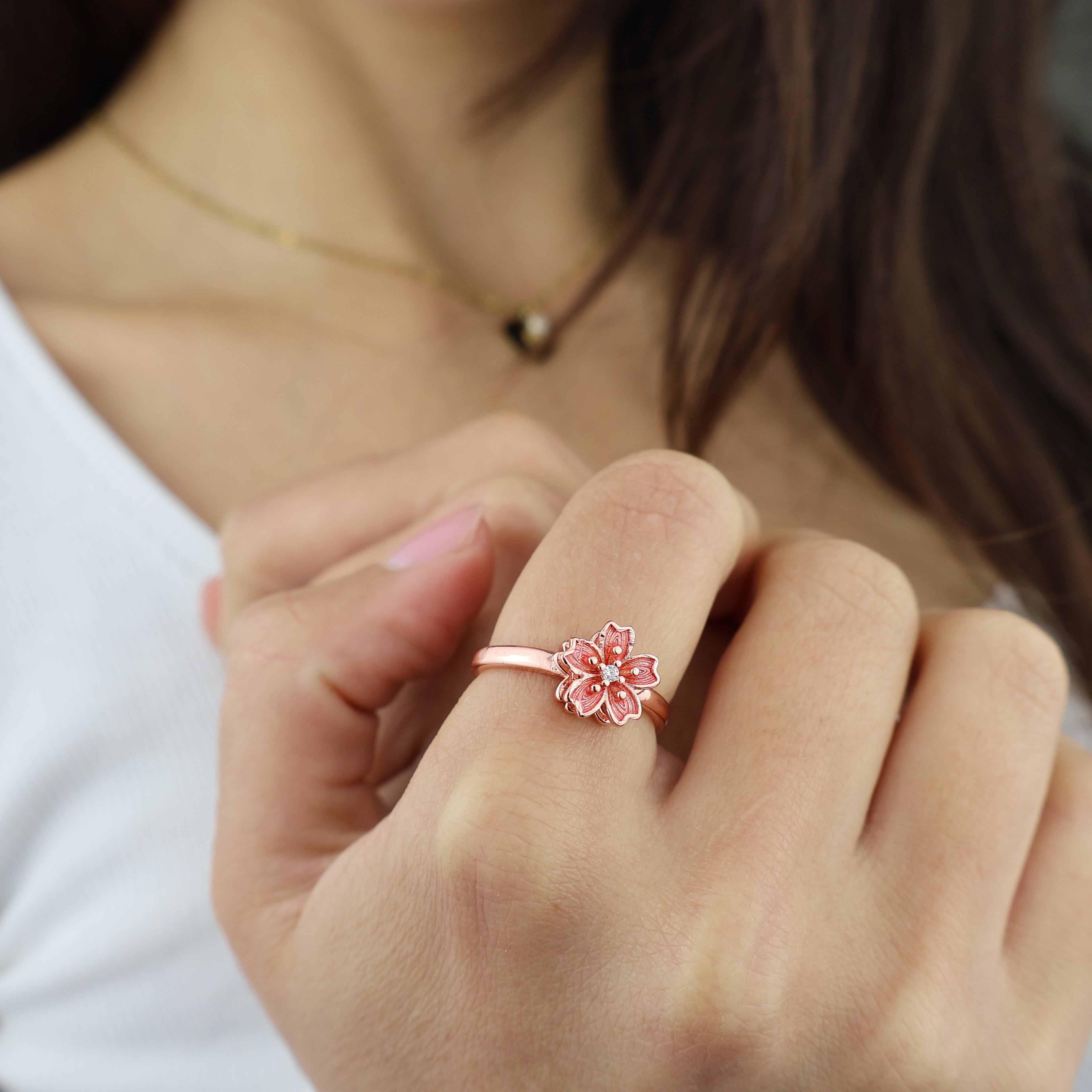 Blossom Anxiety Ring