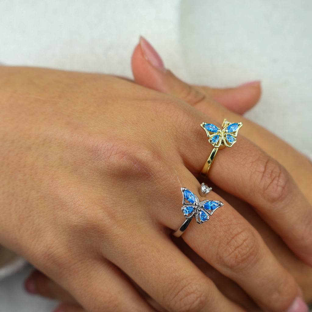 Butterfly Anxiety Ring