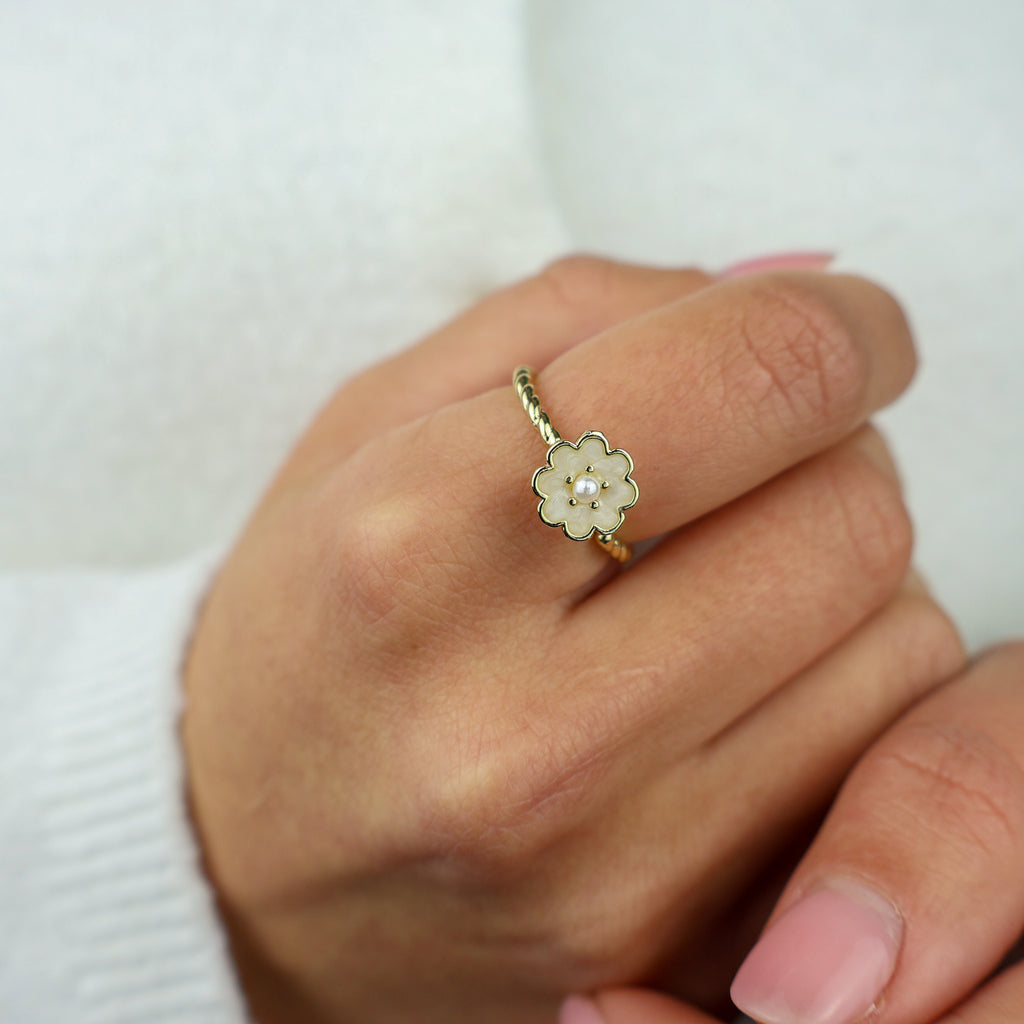 Little Bloom Anxiety Ring