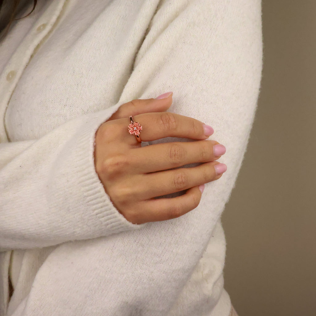 Blossom Anxiety Ring