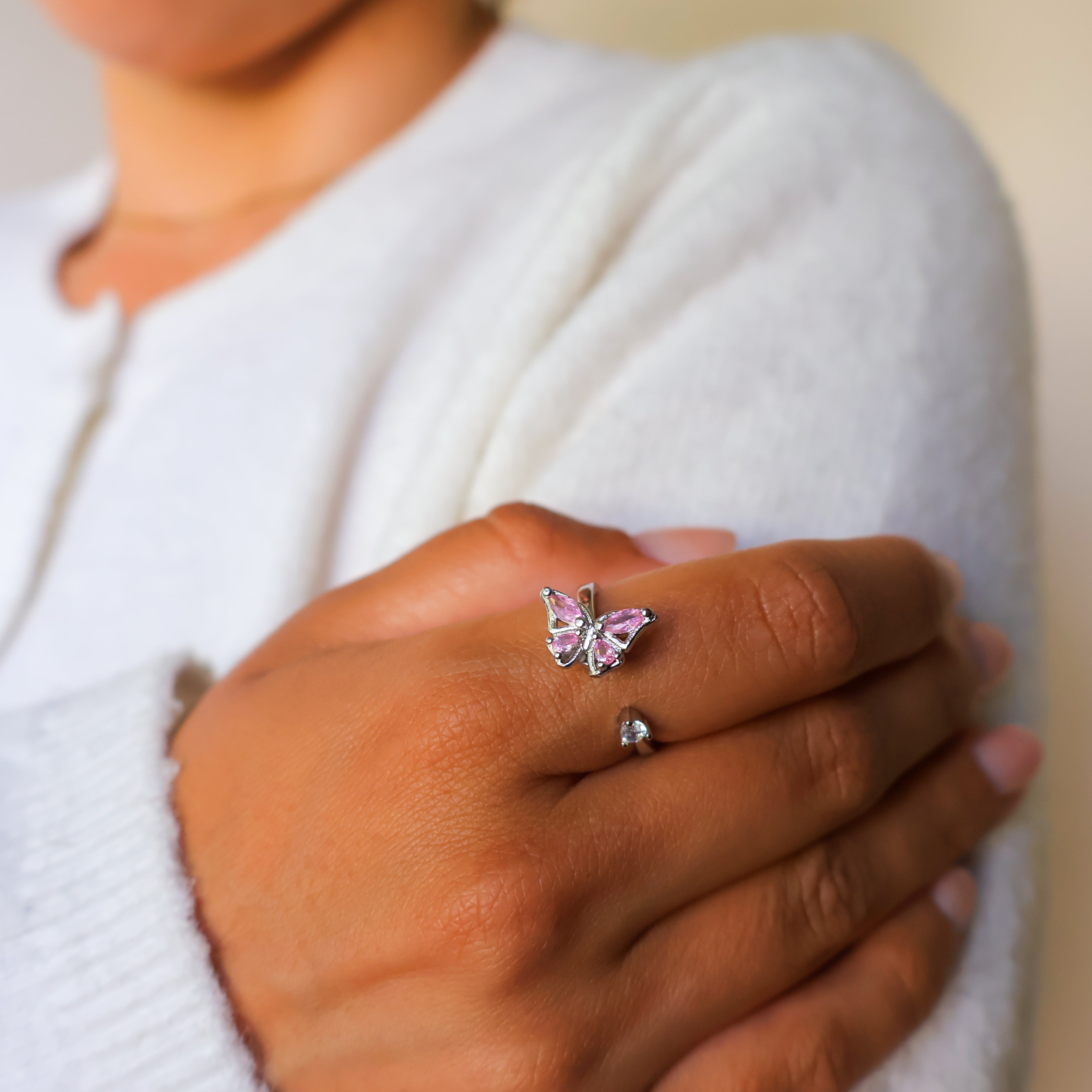Blush Anxiety Ring