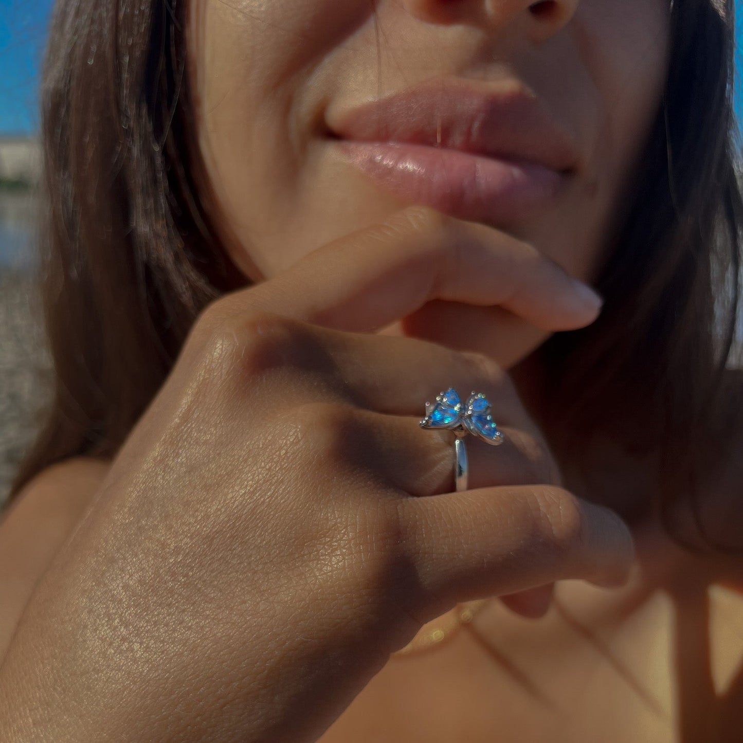 Butterfly Anxiety Ring